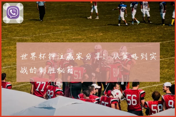 世界杯押注赢家分享:从策略到实战的制胜秘籍