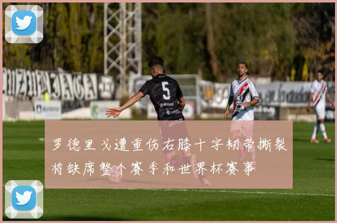 罗德里戈遭重伤右膝十字韧带撕裂将缺席整个赛季和世界杯赛事